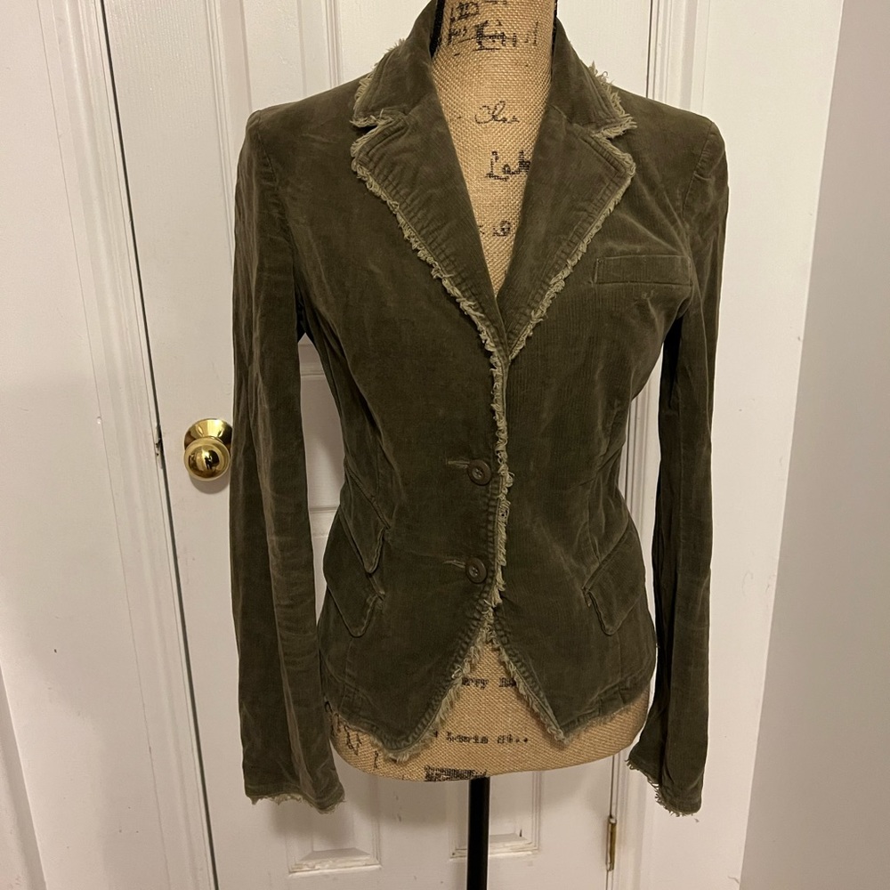 Green, Blazer, Size M